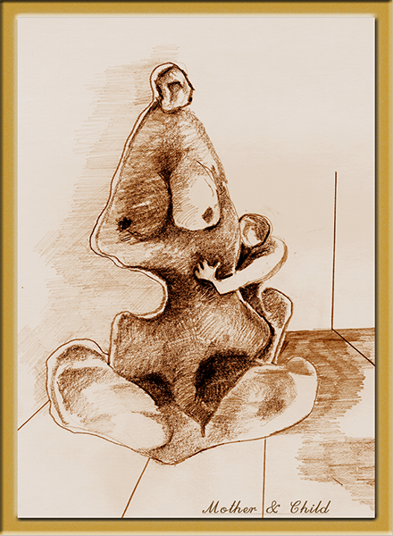 Mother &amp; Child (Interior Embrace) (c)