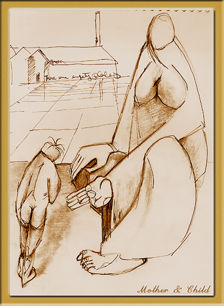 Mother &amp; Child (Industrial Setting) (b)