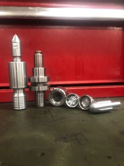 Assortment of in house made tools 