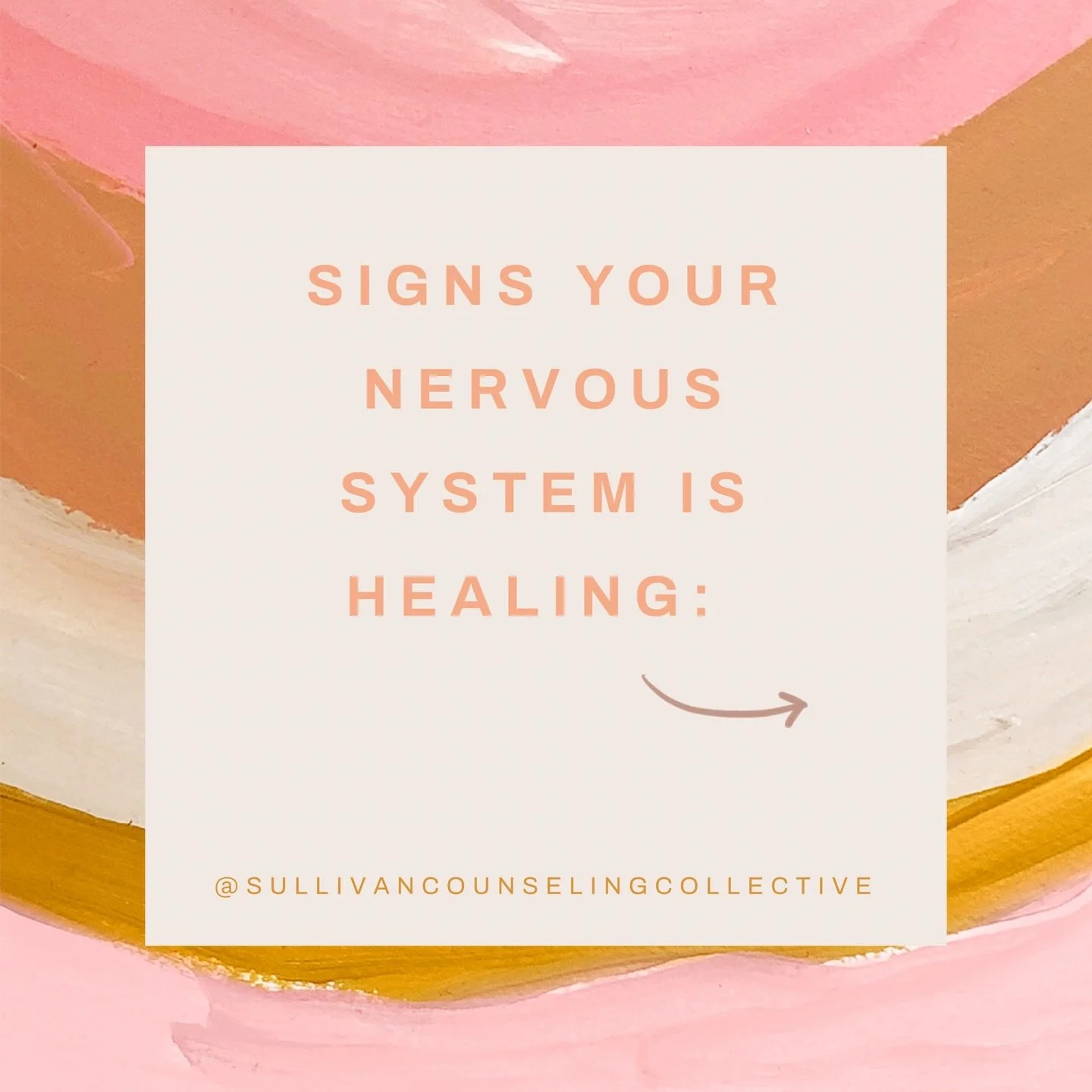 Healing from trauma can happen gradually through subtle shifts in how your body and emotions respond to stress. I hope you&rsquo;re able to notice one of these shifts today. ❤️

#traumahealing #mentalhealth #counselor #traumaeducation 

*This content