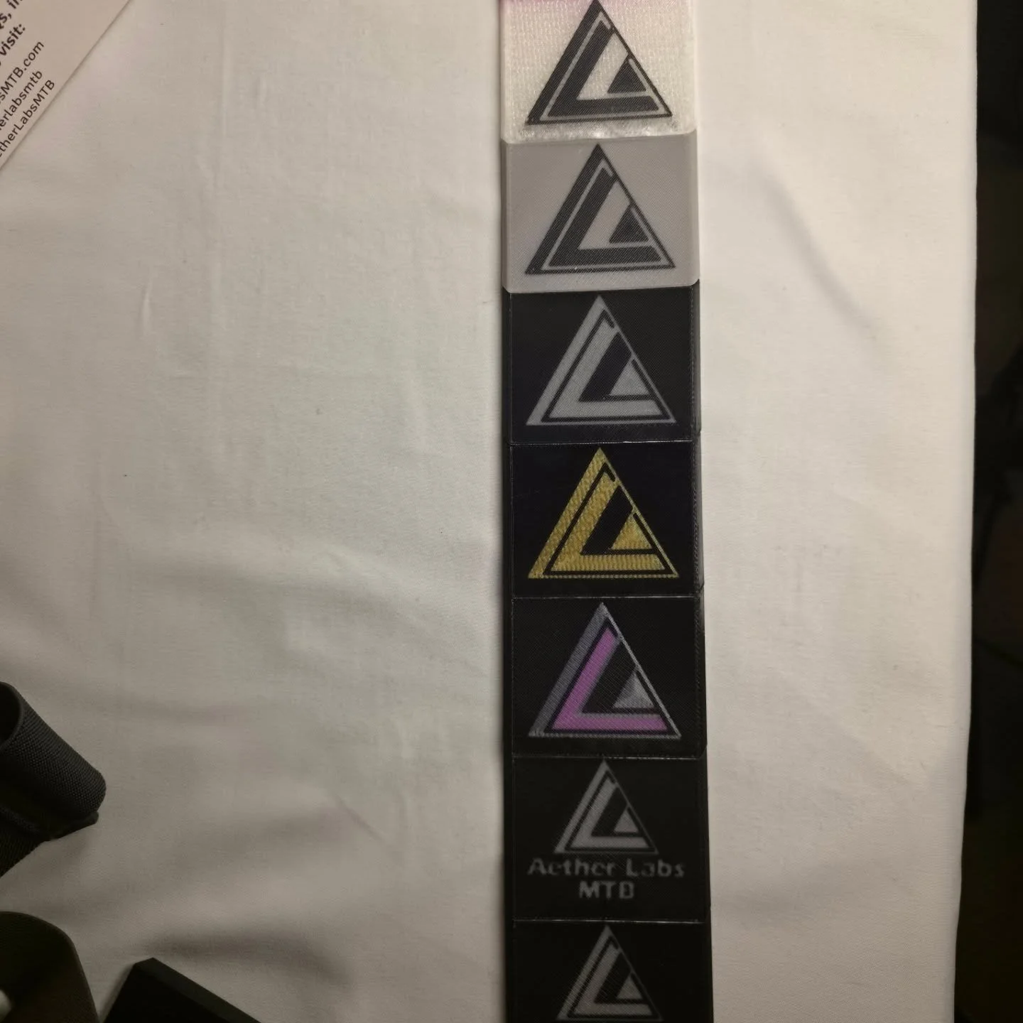 Showing off the launch colors for the blade guard katana (downtube protection). Coming very soon... #mountainbike
