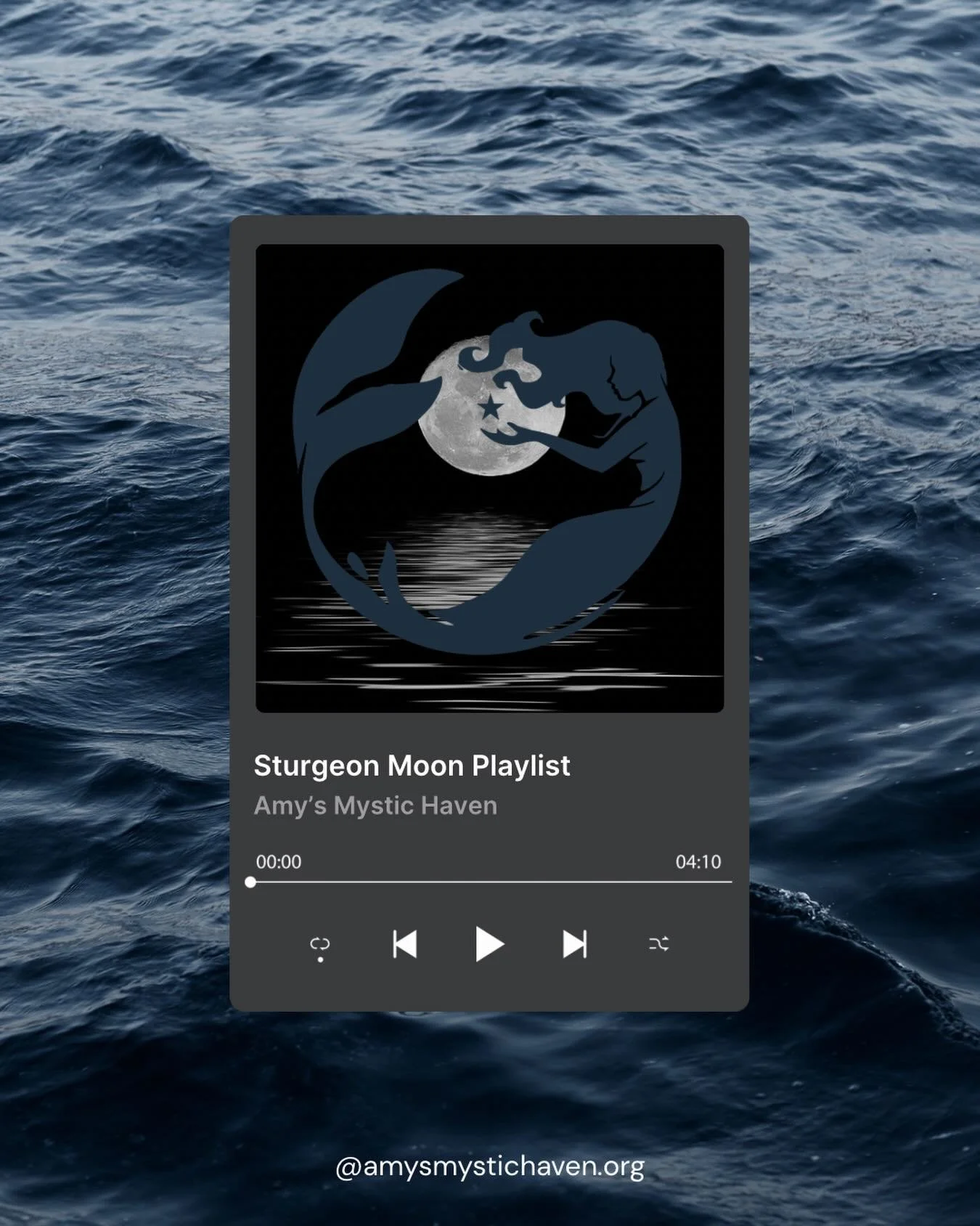 🌊 This song from the Moana movie remake was included in our Sturgeon Moon playlist. I felt it fits our theme this month so well&hellip; As we navigate difficult currents, I am reminded that old patterns no longer need to define who we are and most i