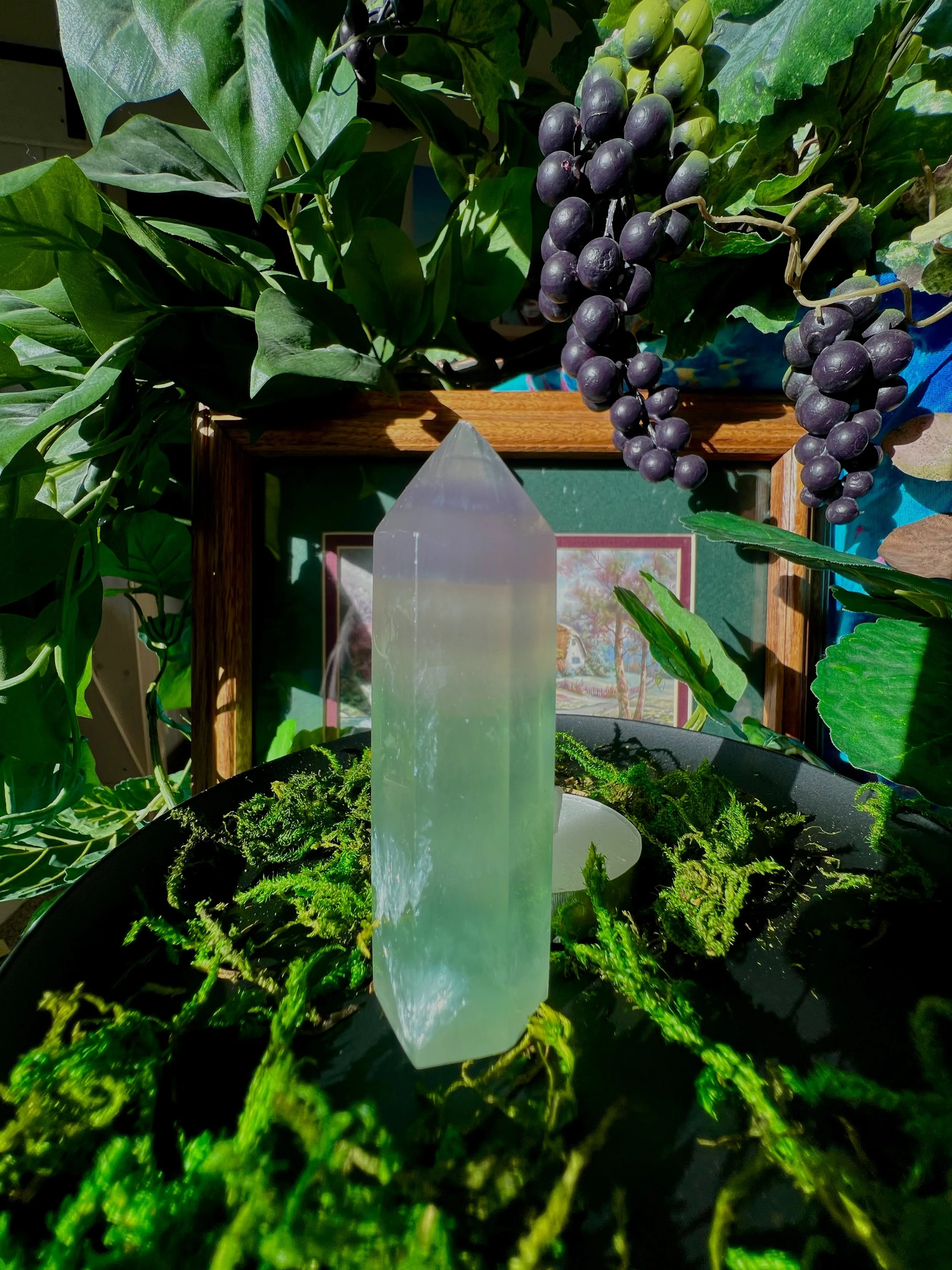 🌿 Fluorite Tower — Keeper of the Crystal Library