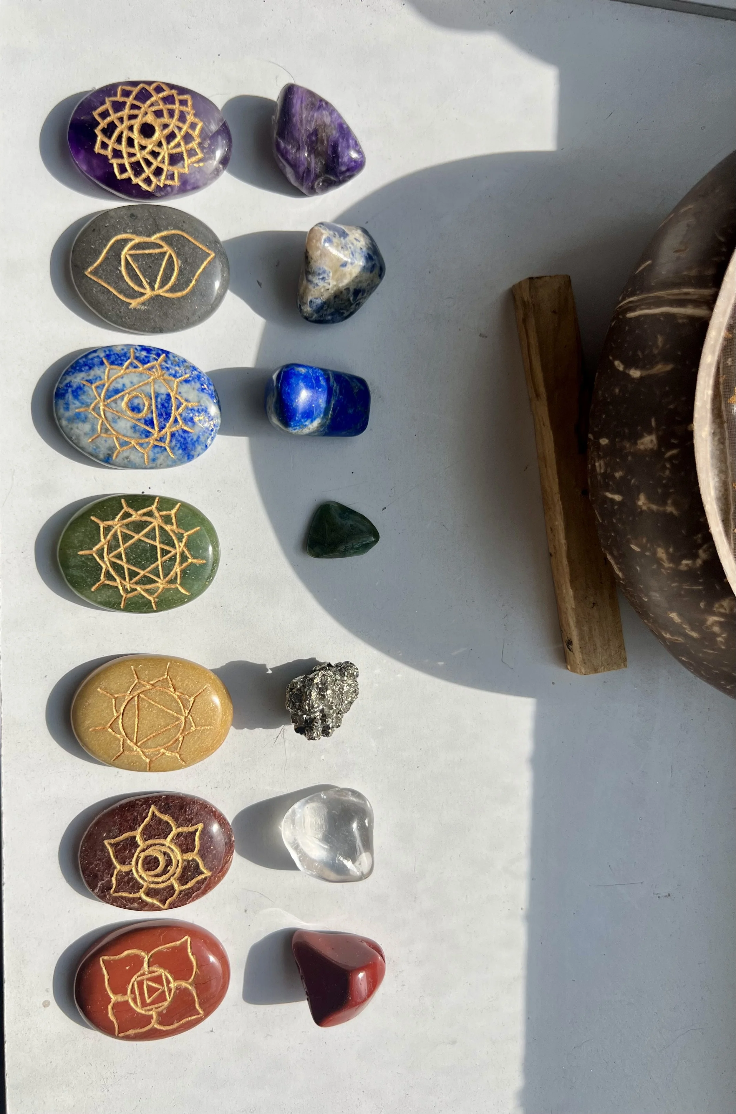 Chakra Stone Set