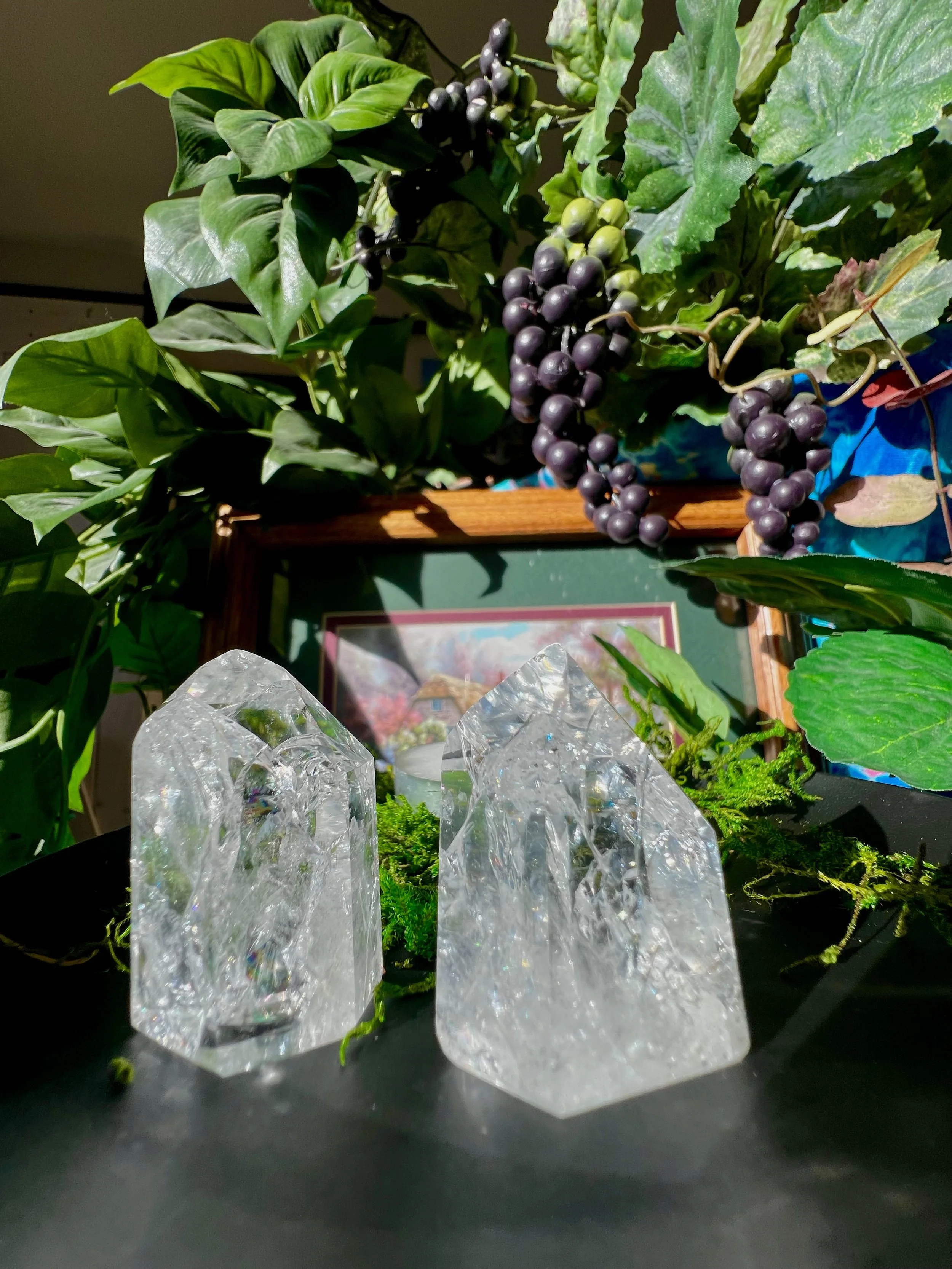 🔮 Clear Quartz — The Crown of the Elemental Realms