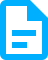 Icon of a document or file with a folded corner.