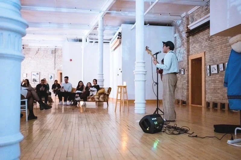 Live music performance and private event at The Harlow Exchange venue in Winnipeg