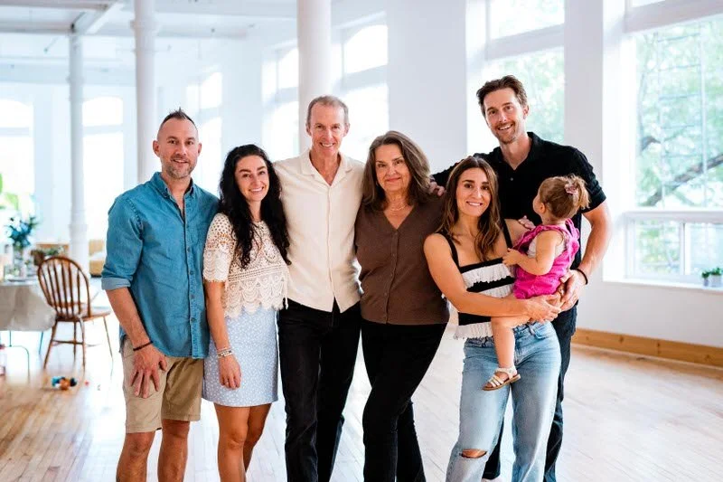 Family gathering at The Harlow Exchange event venue in Winnipeg's Exchange District