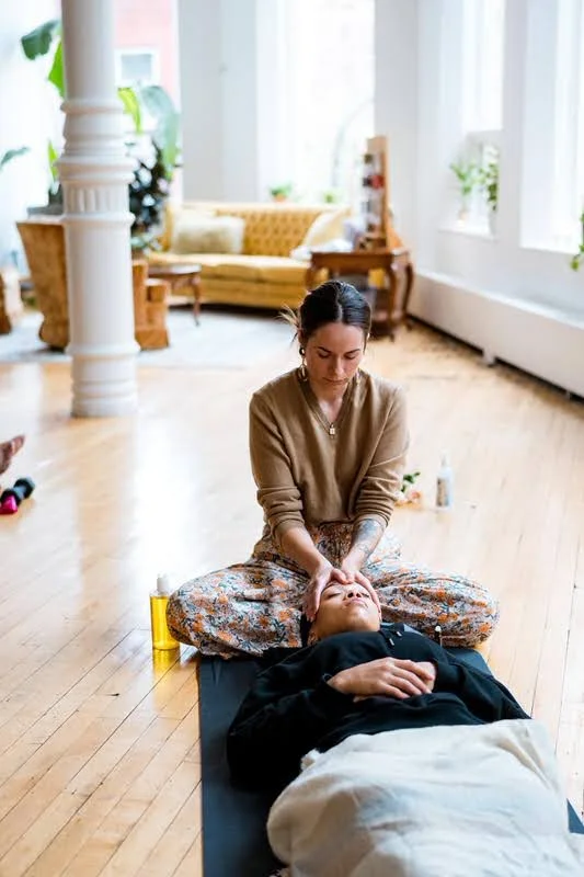 Wellness workshop and healing session at The Harlow Exchange venue in Winnipeg