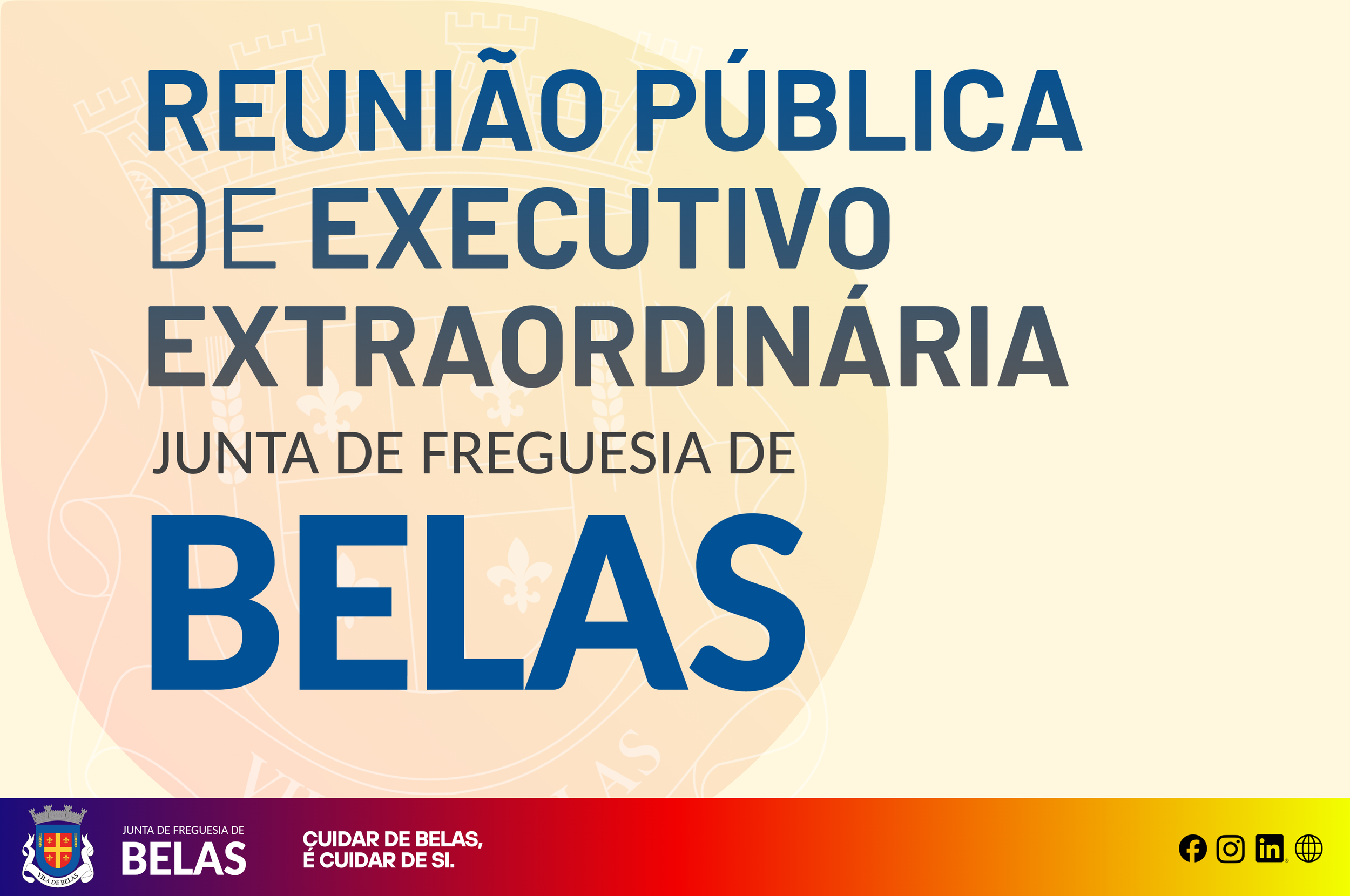 Reunião Pública de Executivo Extraordinária