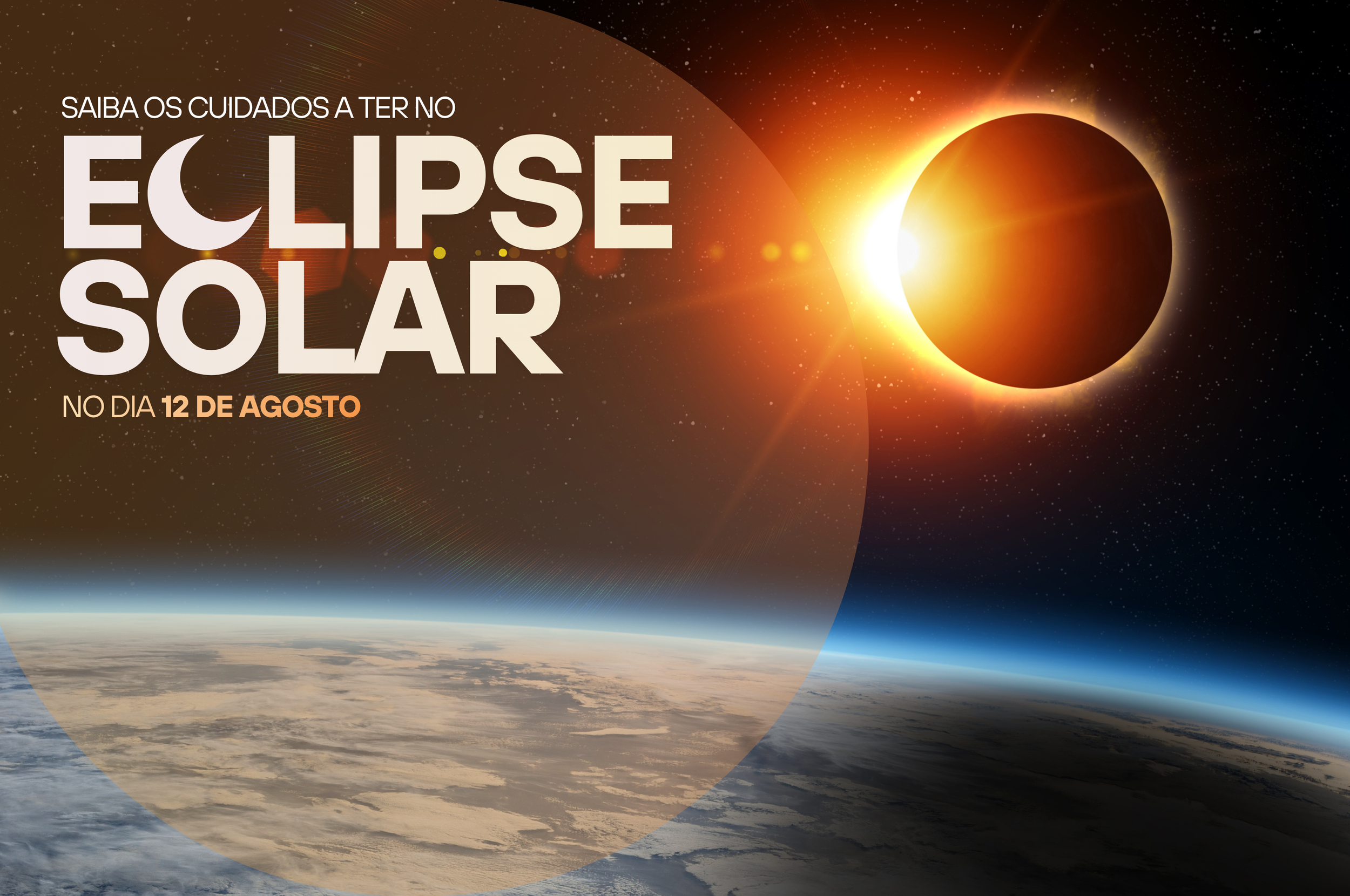 Eclipse solar total atravessa Portugal a 12 de agosto: saiba como observar em segurança