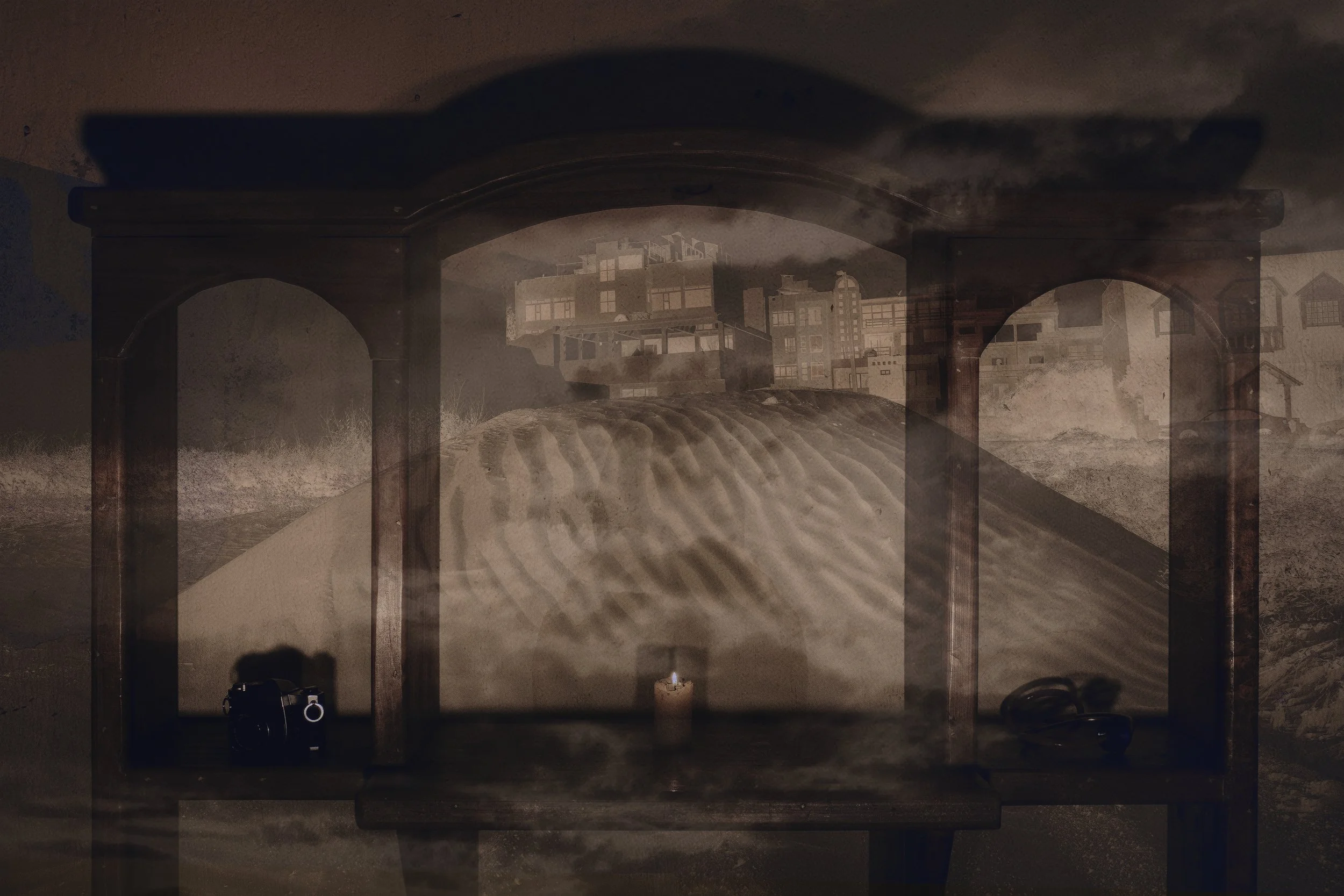 Entre tierras // 2021 // Manipulación Digital