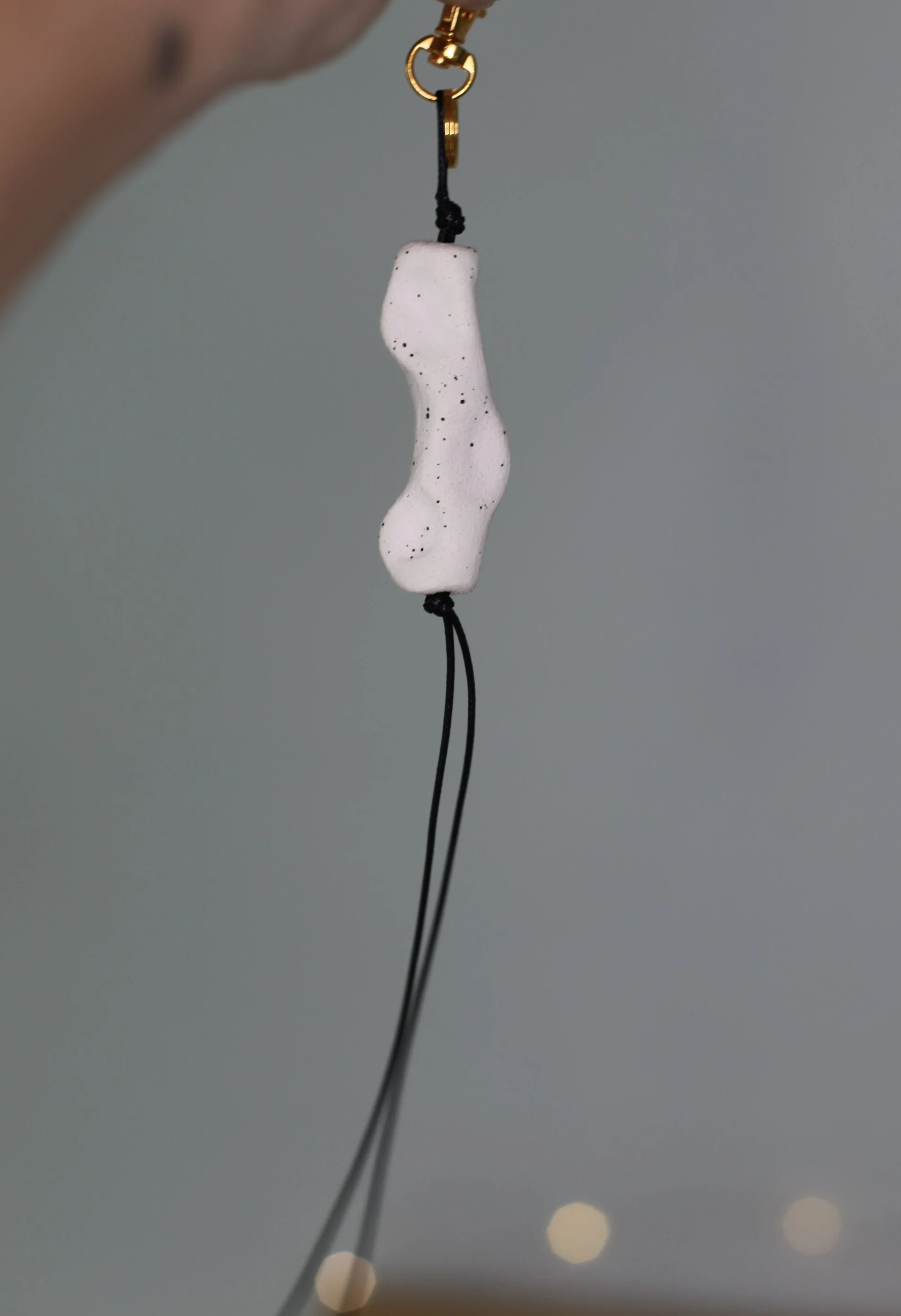 Speckled Ceramic Charm
