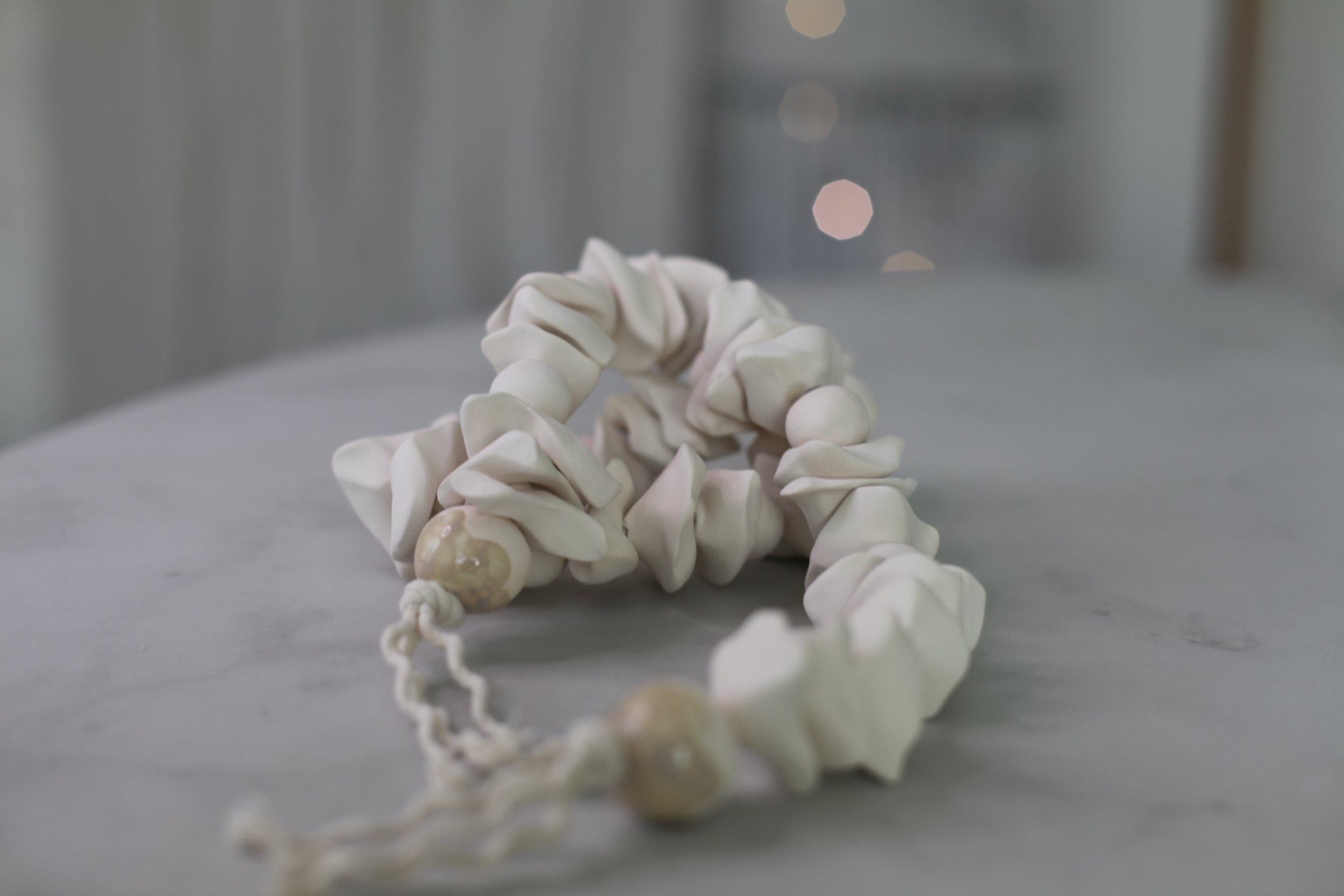 Ceramic Beaded Garland #9