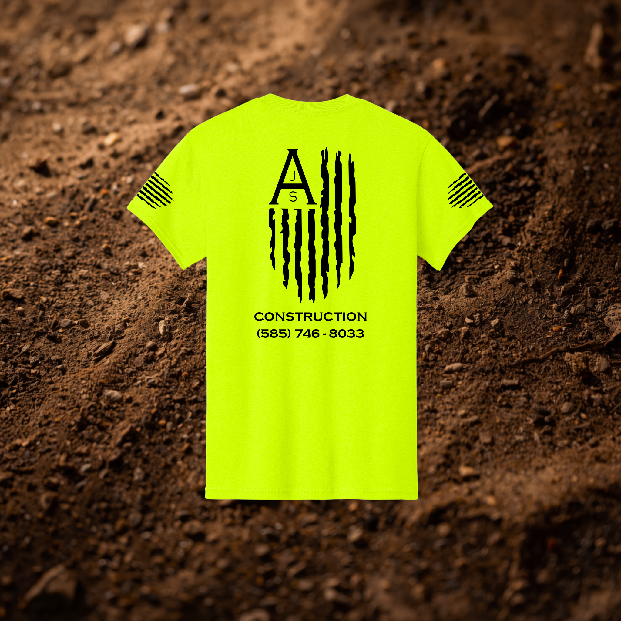 AJS Construction – Short Sleeve T-Shirt