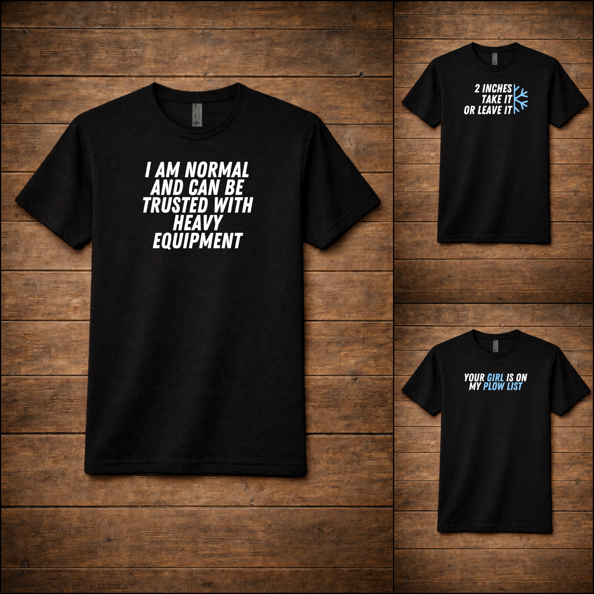 Northland Snow & Ice Management – Next Level® Tri-Blend Tee – "Funny Sayings" Edition