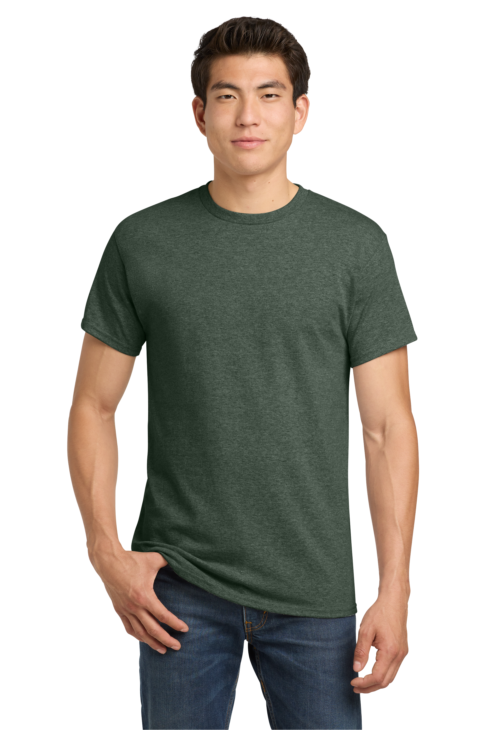5000_Heather Military Green_Model_Front.png