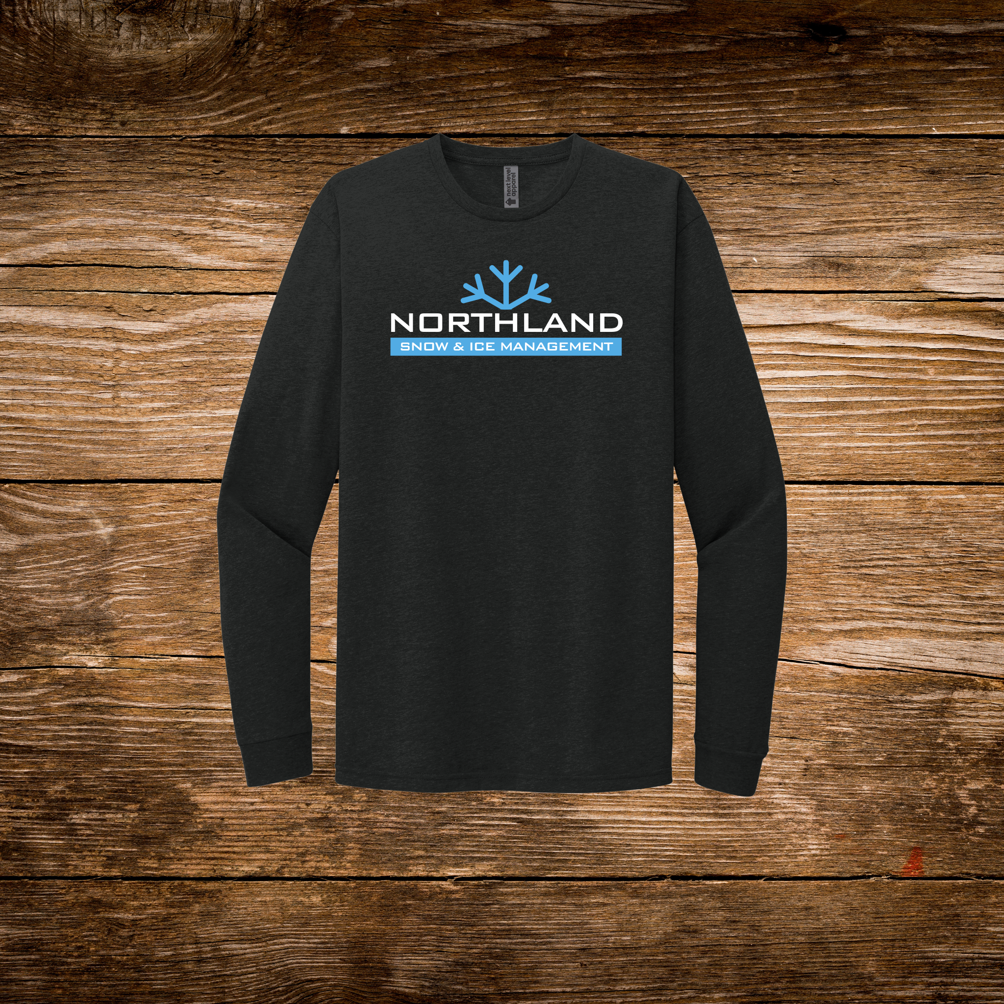 Northland Snow & Ice – Next Level® CVC Long Sleeve Tee – Classic Logo Edition