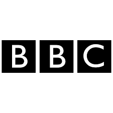BBC logo with three black squares containing white letters B, B, and C