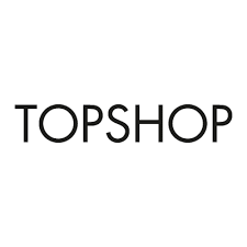 Topshop logo in black text on a white background