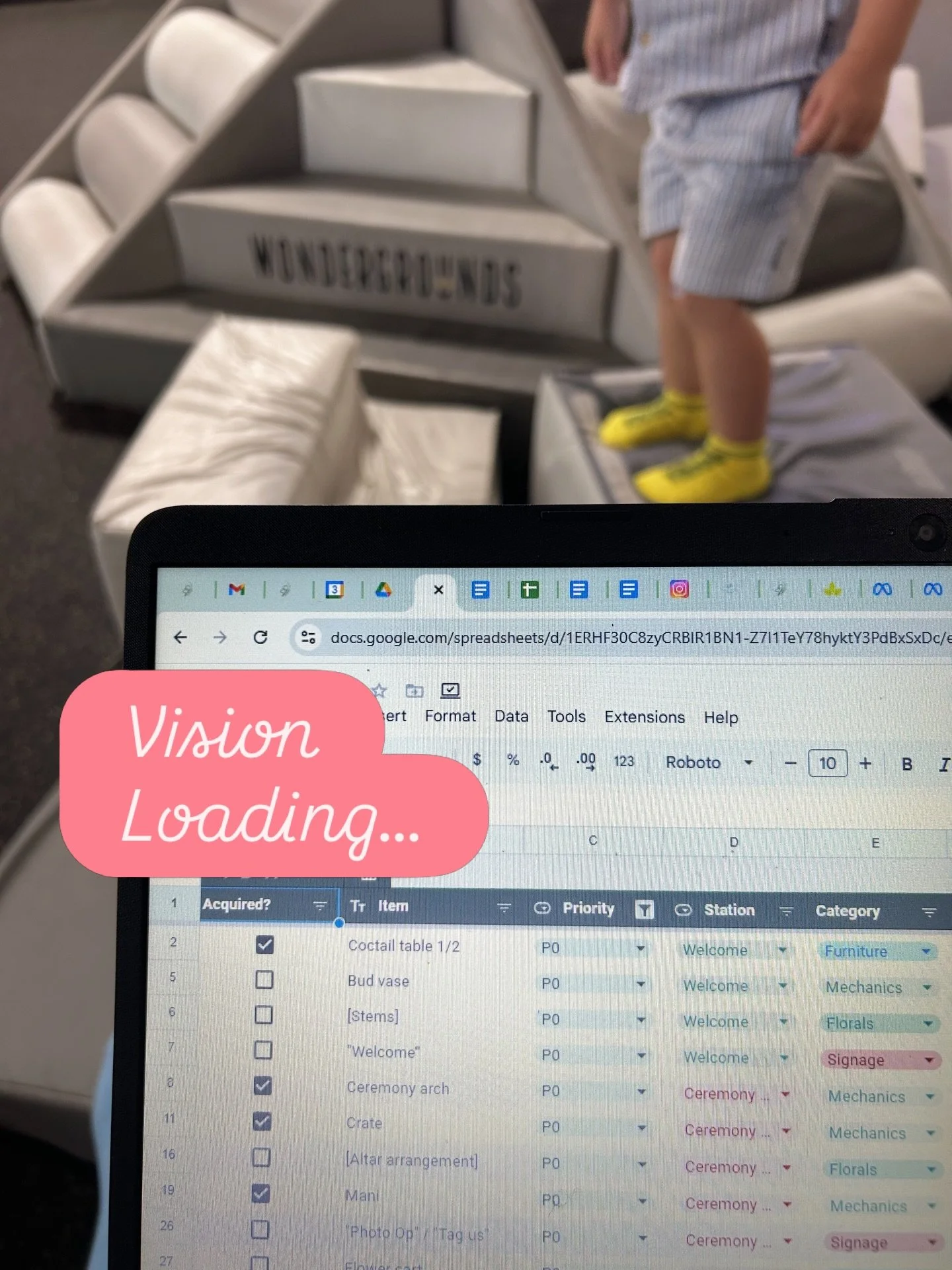 Not your typical flower day 🌿

Today&rsquo;s &ldquo;designing&rdquo; = spreadsheets, layouts, and arrangement recipes ✨ my first steps in turning an abstract vision into something tangible. 

A little floral designer, a little corporate girl&hellip;