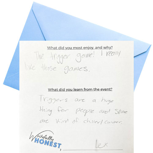 SEL workshop feedback