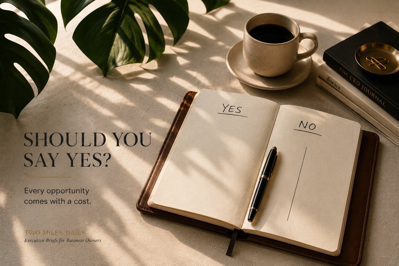 ISSUE 015 • Your Calendar Reveals Your Strategy