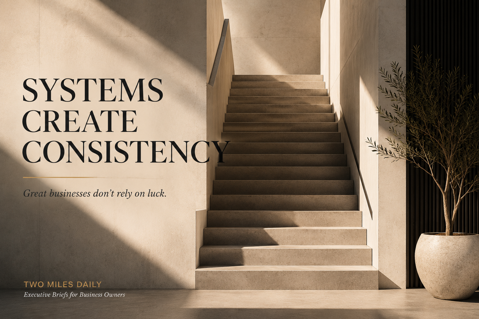 ISSUE 018 • Every System Produces Exactly What It Was Designed to Produce