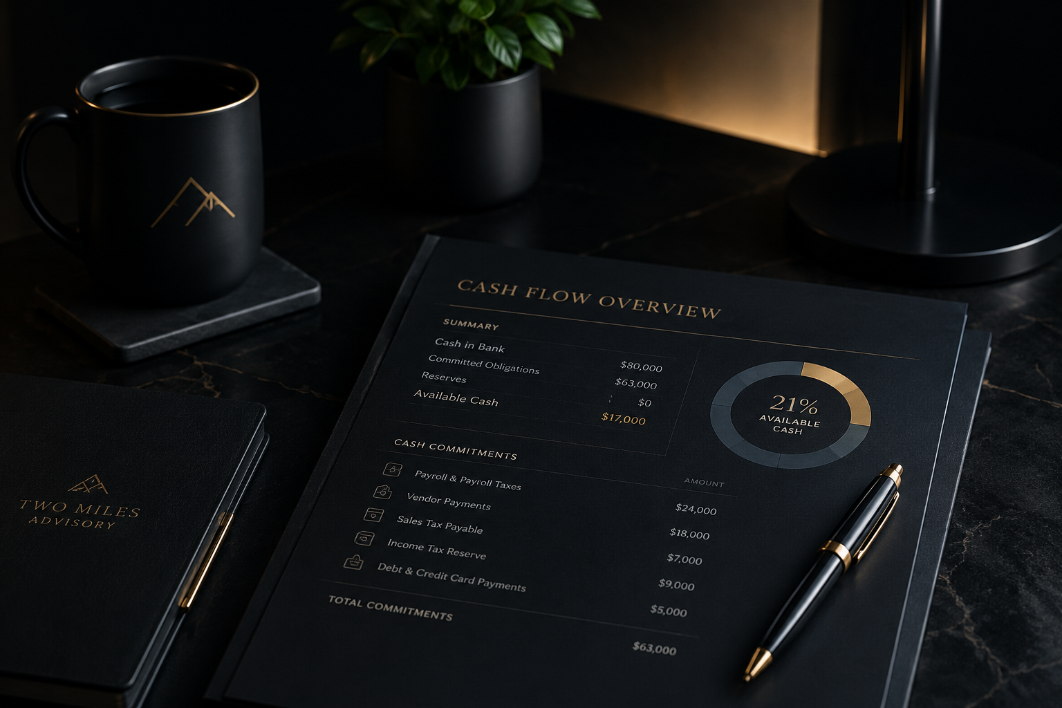 Two Miles Daily — Issue 038 Your Bank Balance Is Not Your Available Cash