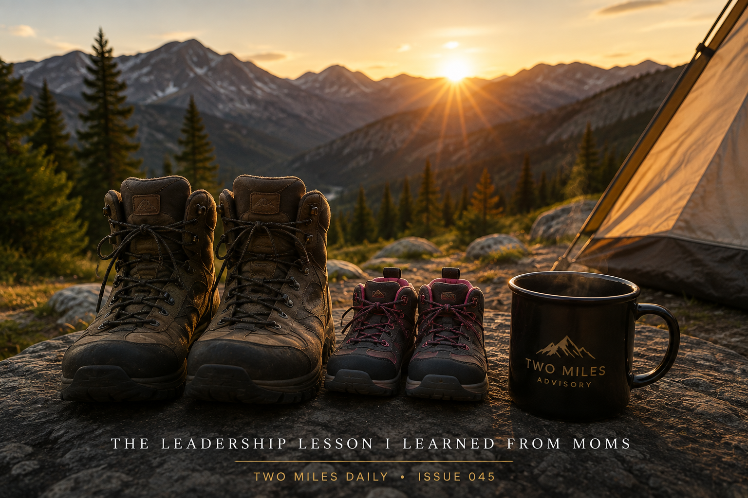 Two Miles Daily — Issue 045  The Leadership Lesson I Learned from Watching Moms