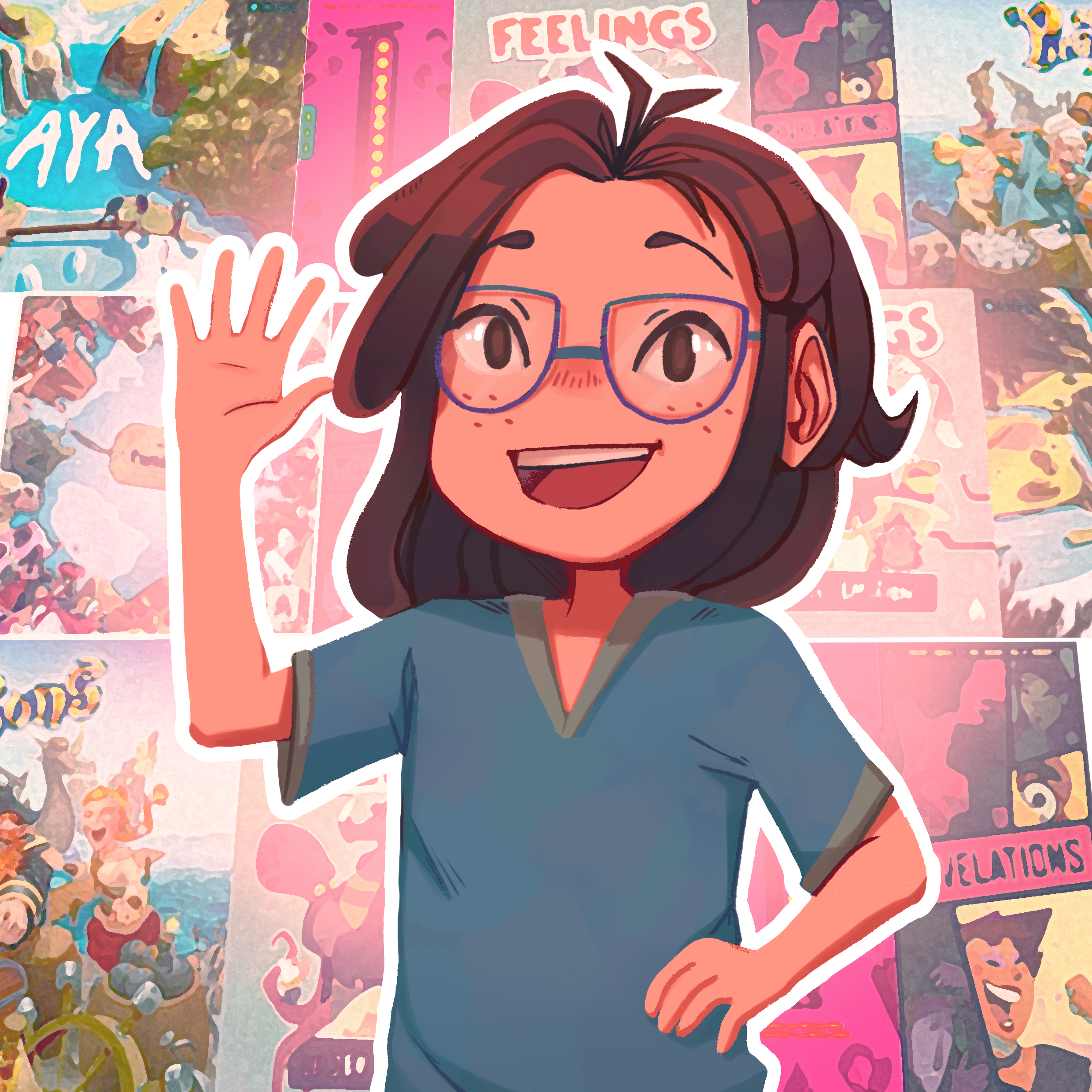 Illustration représentant Sabrina de chez Act In Games.