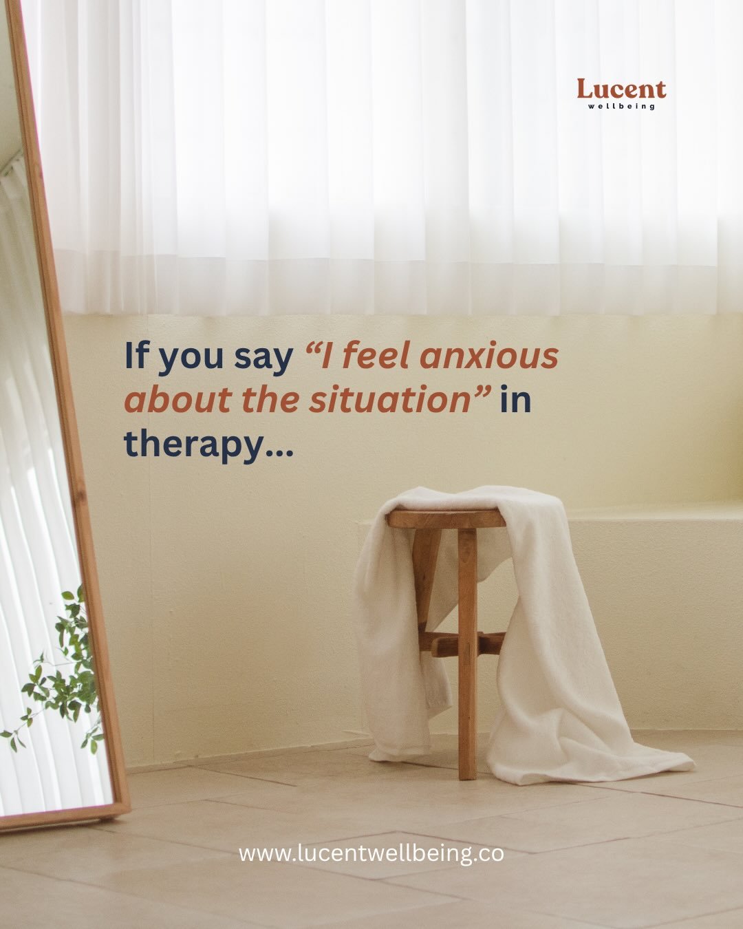 Therapy isn&rsquo;t one approach.

Different therapist and modalities focus on different things, including but not limited to:

- thoughts
- emotions
- internal parts
- past patterns

That&rsquo;s why the experience can feel very different depending 