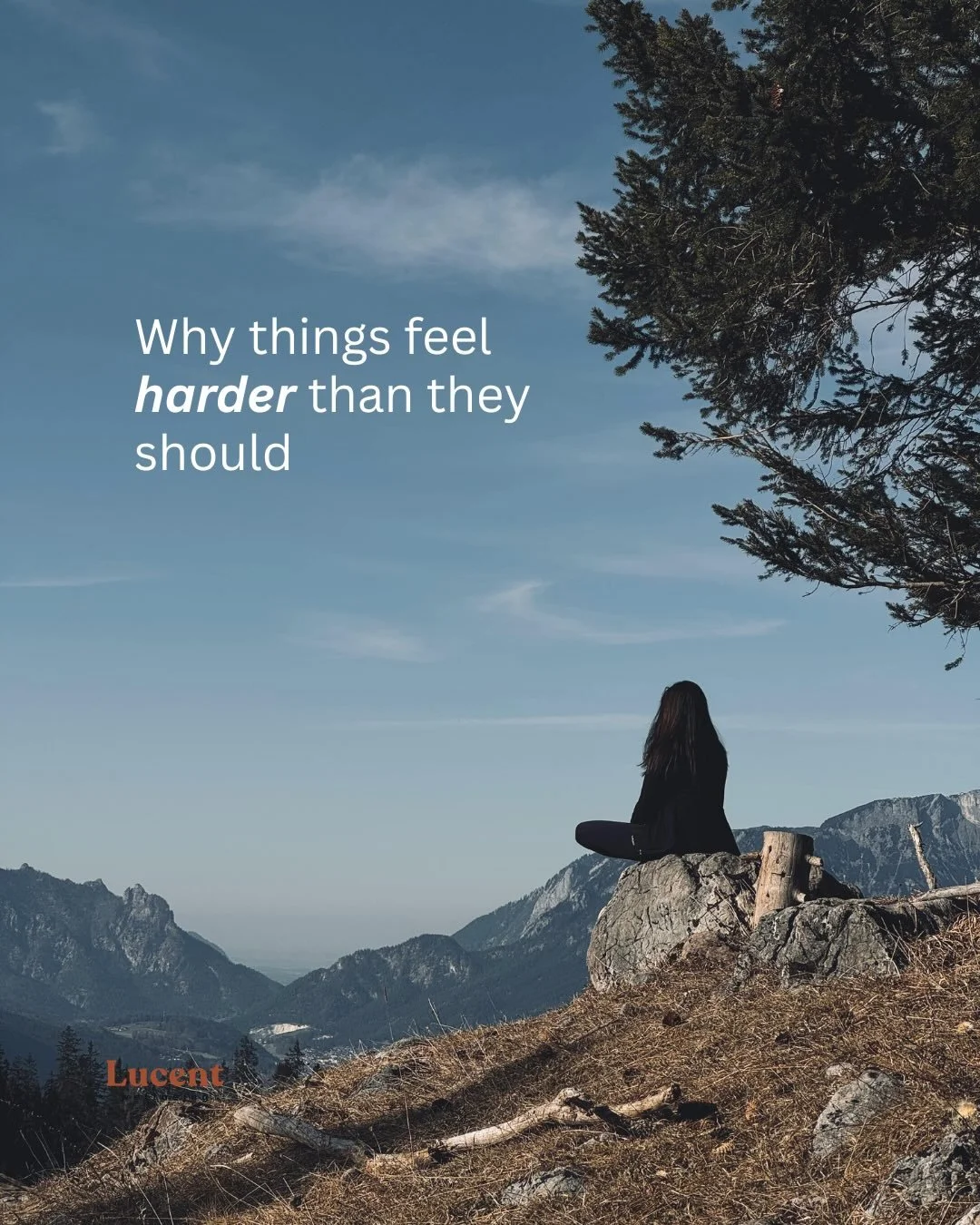When everything starts to feel harder than it should, most people assume they&rsquo;re just tired or unmotivated.

But often, it may not always be about what&rsquo;s in front of you.
It&rsquo;s about what&rsquo;s already sitting in your head, and wha
