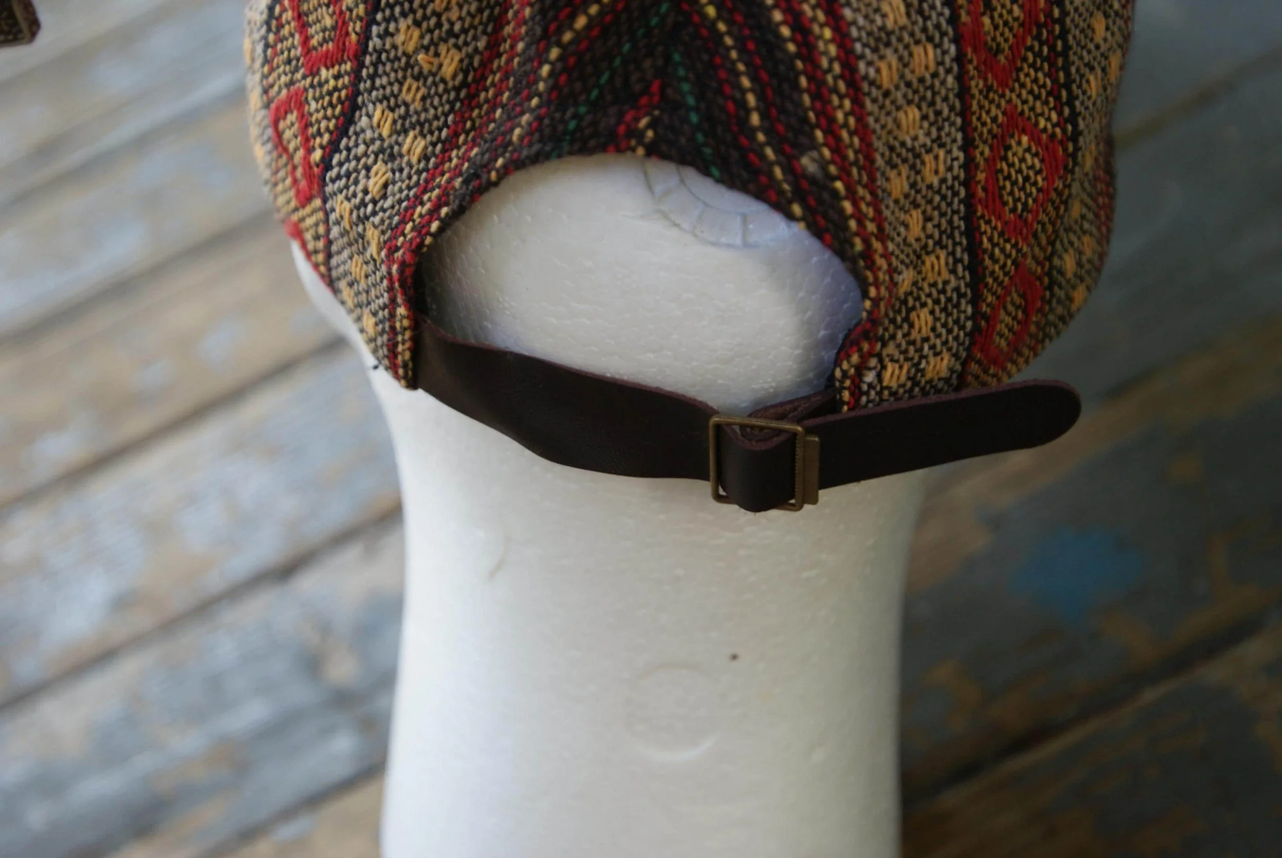 Grateful Dead Stealie Cap Boho Style | Upcycled Deadhead Hat | Adjustable Festival Cap | Clean Statement Headwear