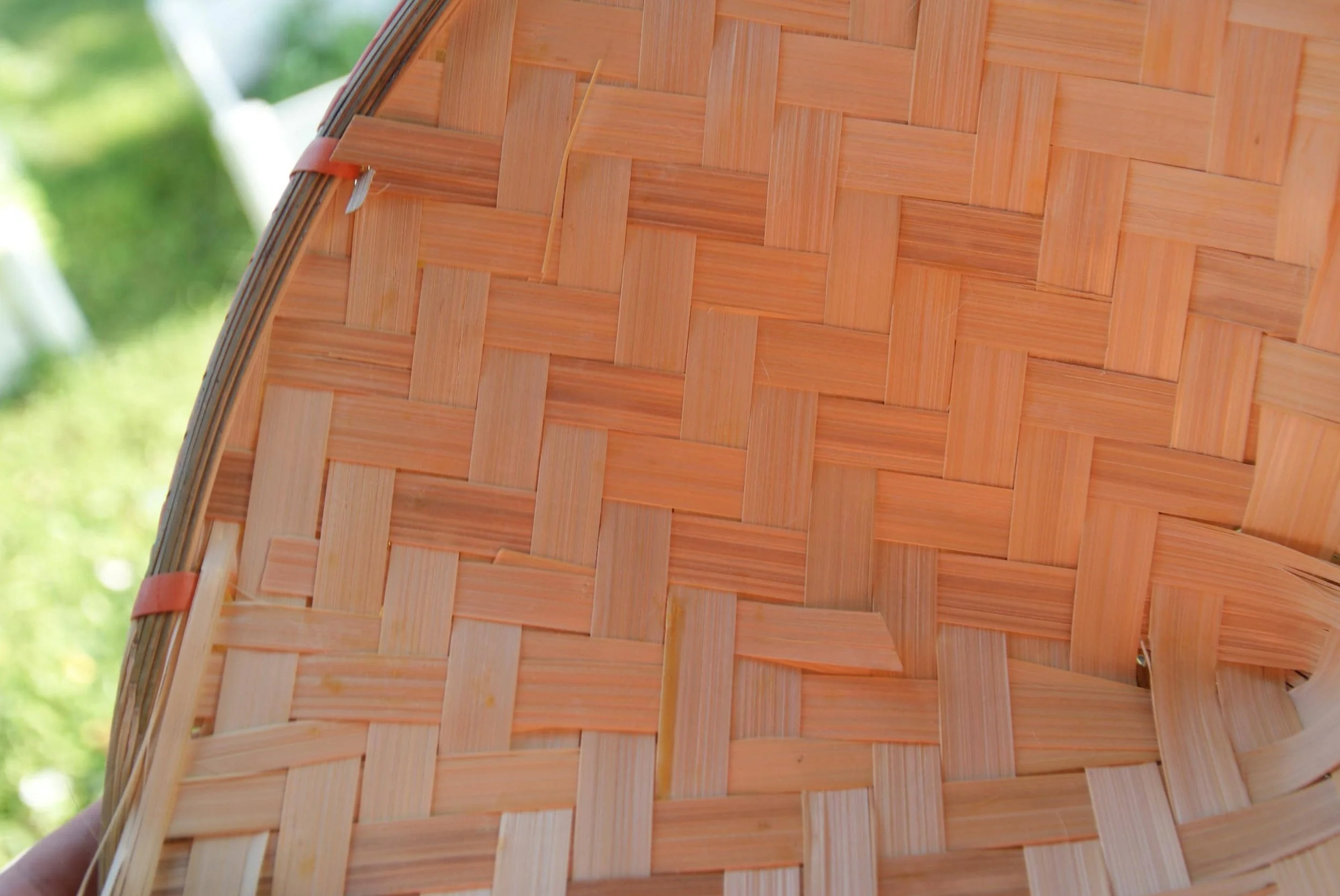 Traditional Asian Flower Weave Conical Hat, Woven Palm Leaf Sun Hat, Field Shelter Series, Handwoven Natural Fiber Hat