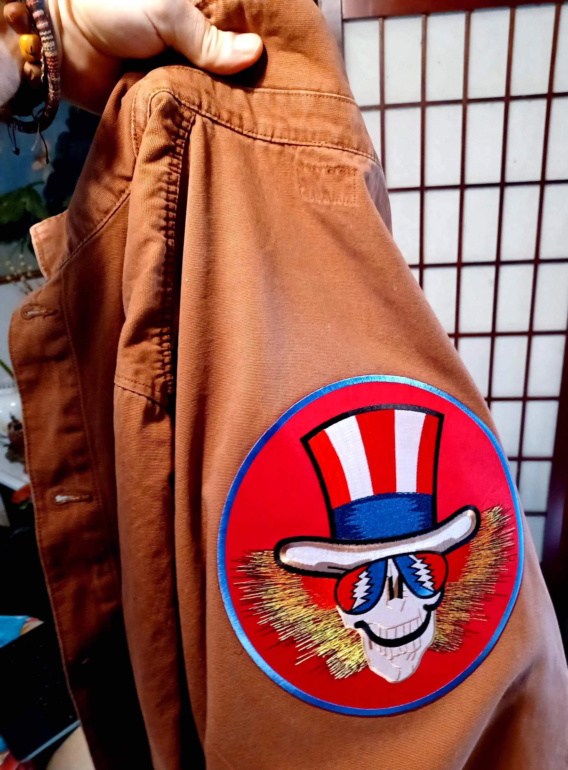 Biker Sam Chore Jacket 2XL | Nomad Archive Series | OOAK Grateful Dead Wrangler Collector Coat