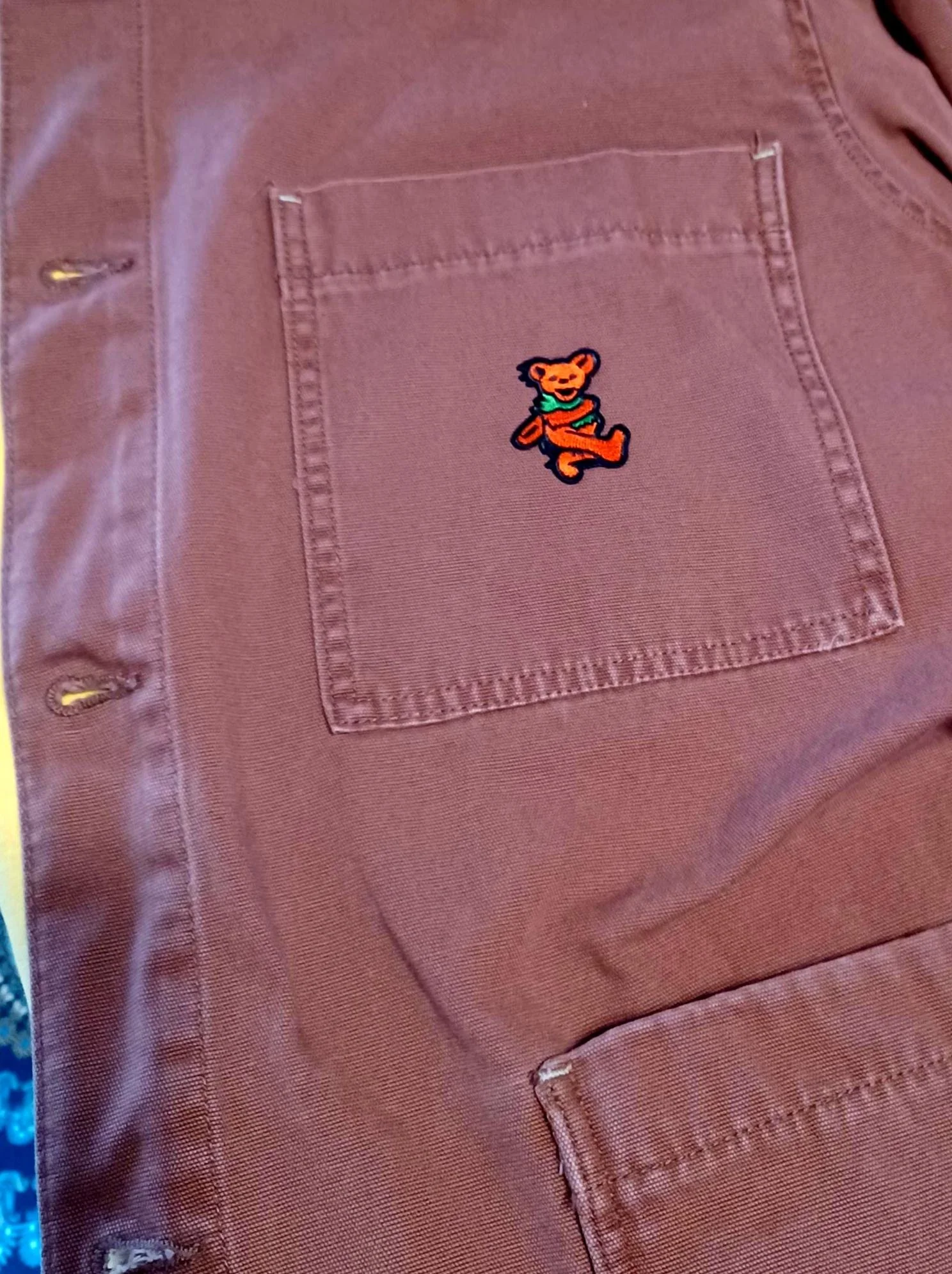 Biker Sam Chore Jacket 2XL | Nomad Archive Series | OOAK Grateful Dead Wrangler Collector Coat