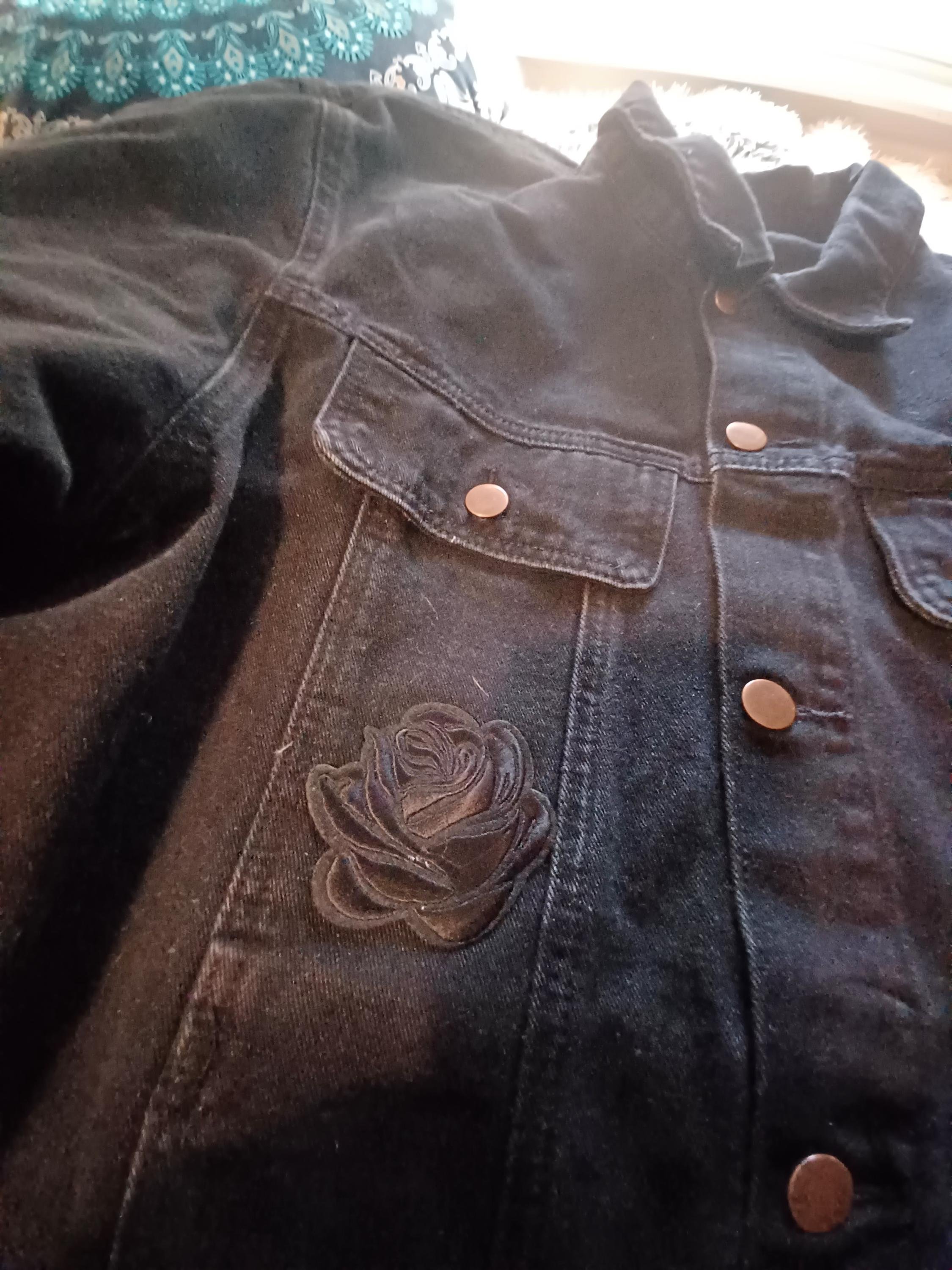 Grateful Dead Stealie Denim Jacket XXL | Dancing Skellies OOAK Deadhead Archive Artifact