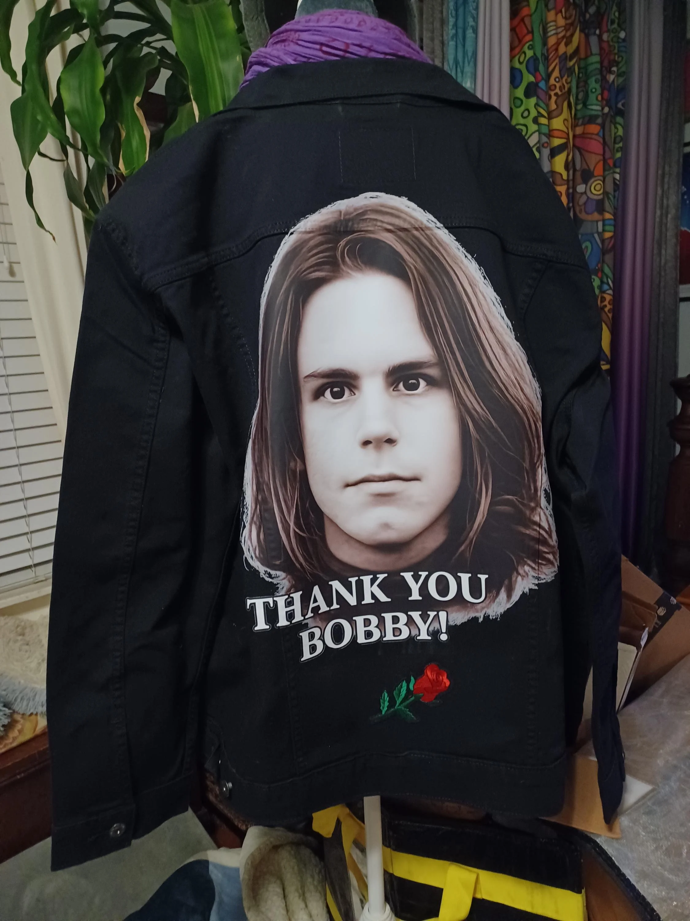 Bob Weir Denim Jacket XXL | Grateful Dead Tribute Jacket | OOAK Nomad Archive Artifact