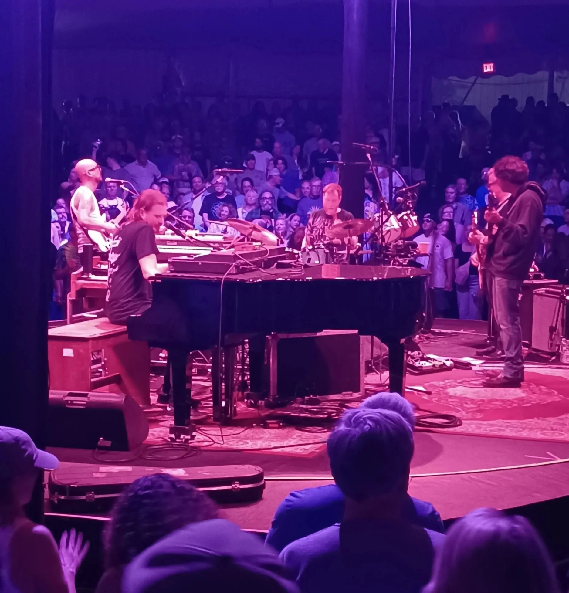 Joe Russo's Almost Dead playing the Cape Cod Melody Tent