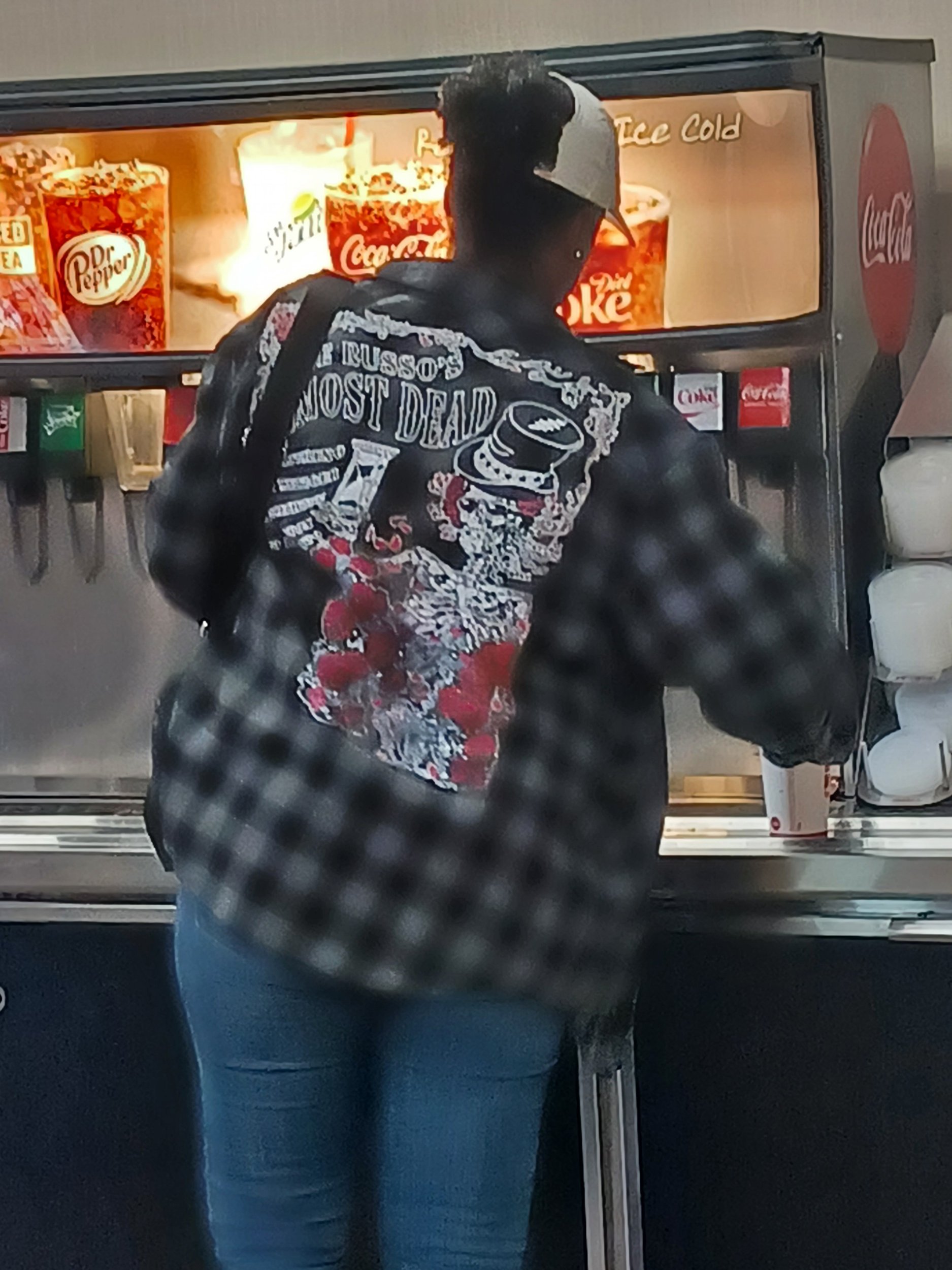 Filling up soda before JRAD reality contamination