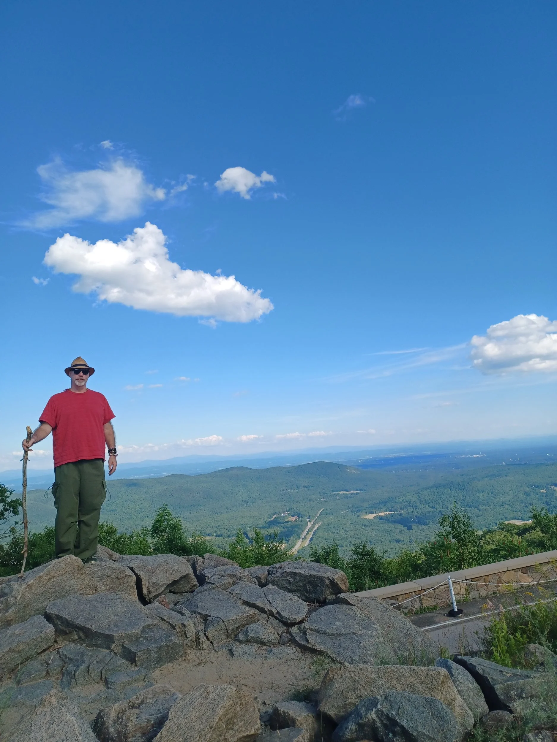 Summit of Prospect Mountain Lake Georg