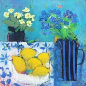 little primrose and forget me nots