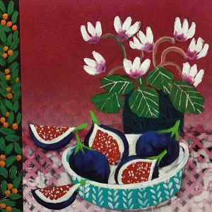 little figs and cyclamen