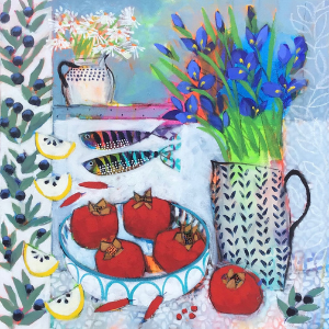 Iris and Pomegranates