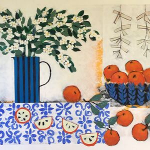 oranges and blossom