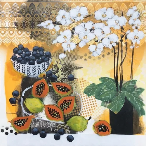 Orchid and Papaya