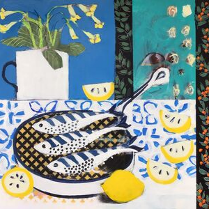 fish and lemons