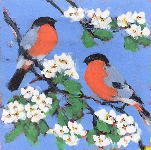 bullfinches