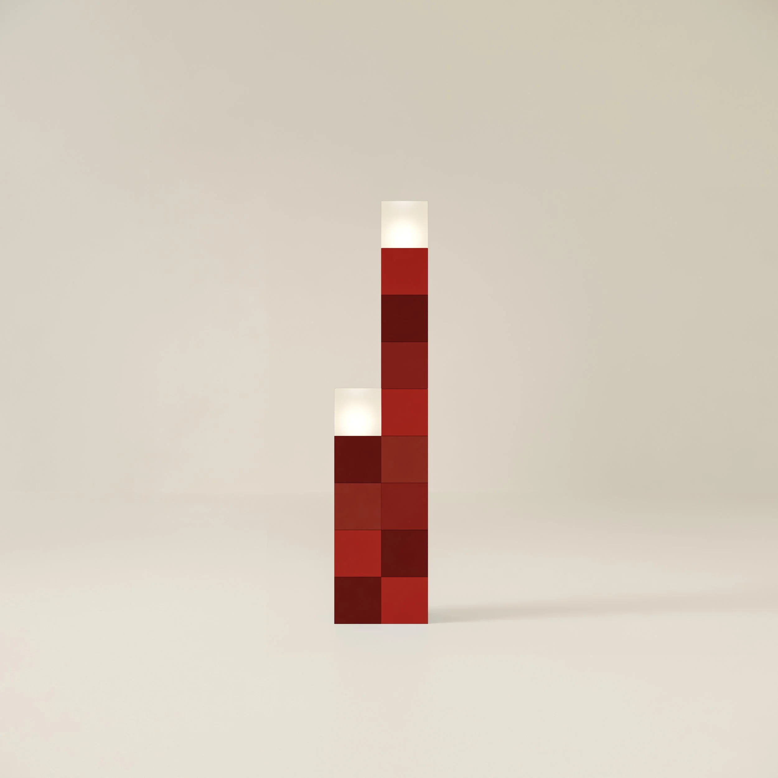 Pixel Floor Lamp_Form 2_Red.jpg
